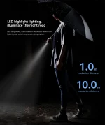 Xiaomi 90Fun Automatic Reverse Folding Umbrella with LED Flashlight - Image 2