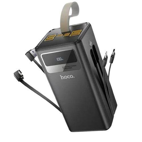Hoco MMJ-12 22.5W Fully Compatible 50000mAh Power Bank with LED Lighting