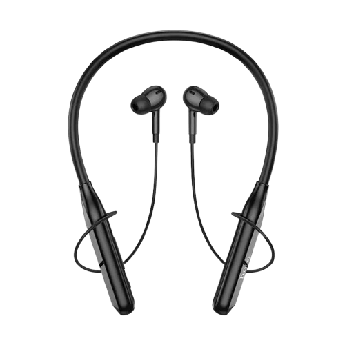 Hoco MMJ09 Wireless Neckband 120 Hours Playtime - Black