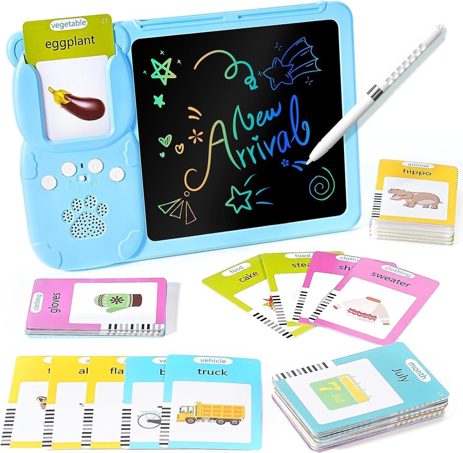 Kids Early Education Device with Talking Flash Cards Kids Early Education Device with Talking Flash Cards