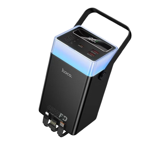 Hoco DB103A 60000mAh 65W High Capacity Power Bank - Black