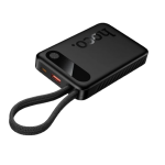 Hoco J171 22.5W 10000mAh Ultra-Thin Power Bank with 2 Built-in Cables