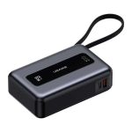 USAMS CD243 20000mAh 65W Power Bank - Black - Image 2