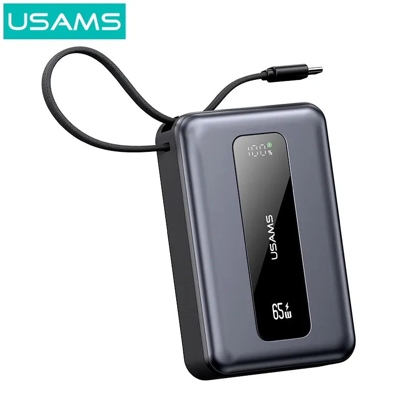 USAMS CD243 20000mAh 65W Power Bank USAMS CD243 20000mAh 65W Power Bank