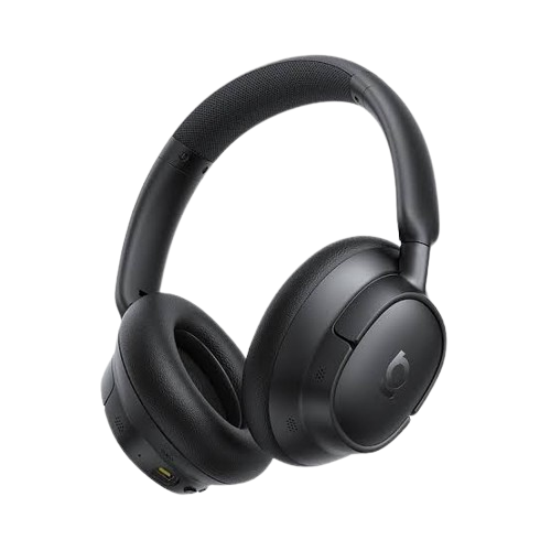 Baseus Headphone BH1 80Hrs Long battery Life ANC Crystal Clear Sound - Black