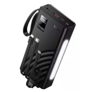 Hoco J155 20000mAh 22.5W Fast Charging Power Bank with Built-in Cables