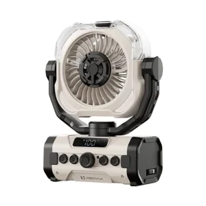 REMAX RS-ZF20 Outdoor Fan Spray Cooling Fan 20000mAh Battery for Camping and Travel