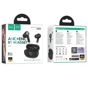 Hoco EQ26 ANC+ENC Wireless Earbuds