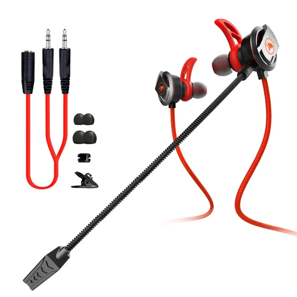 Plextone Mowi RX3 Pro Dual Microphone Gaming Earphones