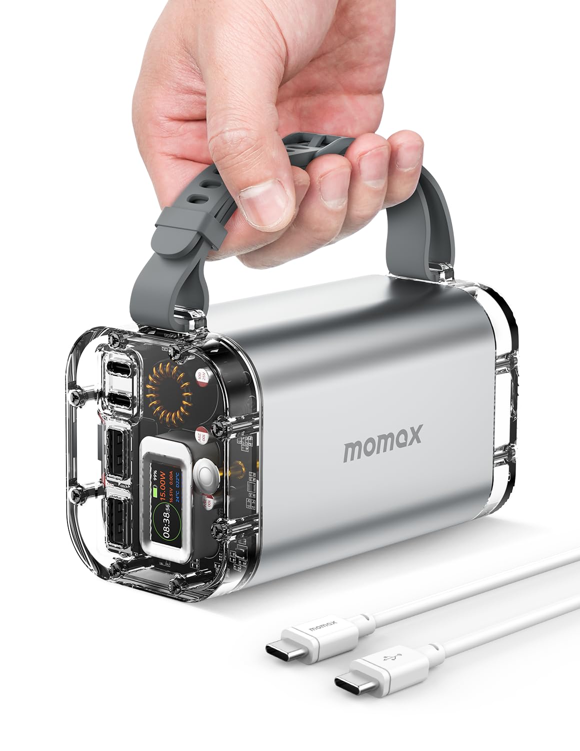 61wgzB6zWdL Momax Power Stone Mini Outdoor power station 40000mAh PB03