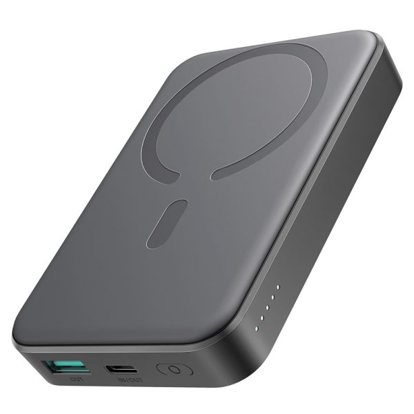 JOYROOM JR-W020 10000mAh 20W Magnetic Wireless Power Bank - Black
