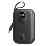 JOYROOM JR-PBF17 10000mAh Power Bank 22.5W Fast Charging Battery with Built-In Type-C Cable