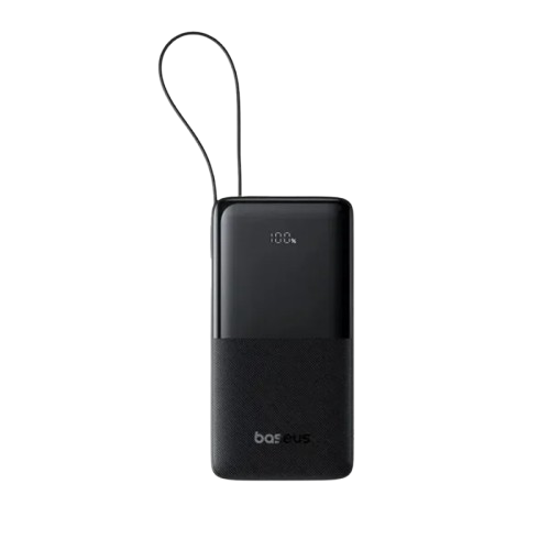 Baseus Bipow 2 20W 20000mAh Power Bank With Type-C Cable - Black