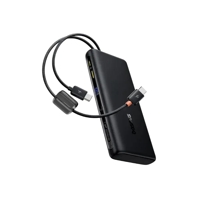 Baseus-FC41-20000mAh-100W-Fast-Charging-Power-Bank-with-Built-in-USB-C-Cables Baseus FC41 20000mAh 100W Fast Charging Power Bank with Built-in USB-C Cables