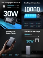 UGREEN PB502 30W PD 10000mAh Fast Charging Power Bank (25185) - Image 2