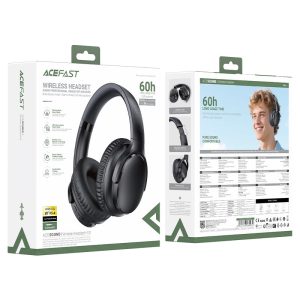 ACEFAST H10 Wireless Headphones with Deep Bass Bluetooth 5.4