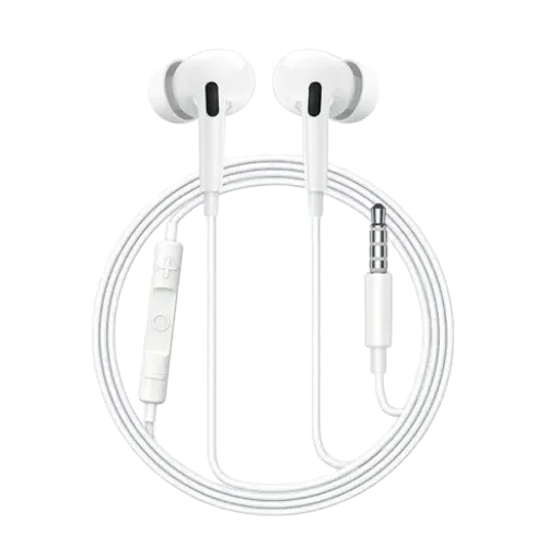 Baseus Encok H18 3.5mm Wired Earphone - White