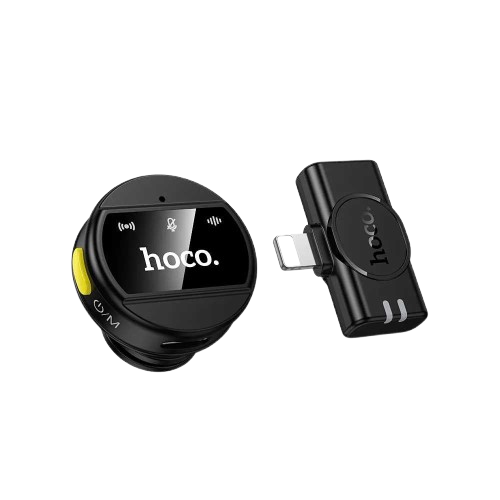 Hoco L21 Lightning Wireless Microphone-Black