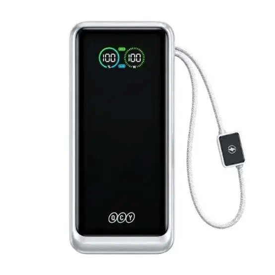 QCY HyperCharge PB20E 20000mAh 65W Power Bank