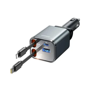 Joyroom JR-CCL05 65W 4-in-1 Retractable Cable Car Charger