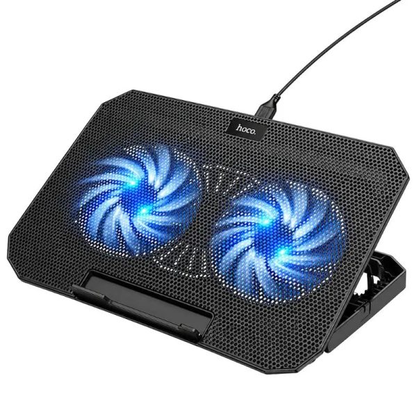 Hoco GA4 Jade Laptop Cooling Stand, Dual 1300 RPM Quiet Fans